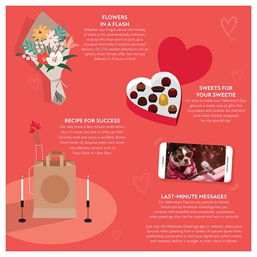 State Point Media Info graphic about Valentines gifts